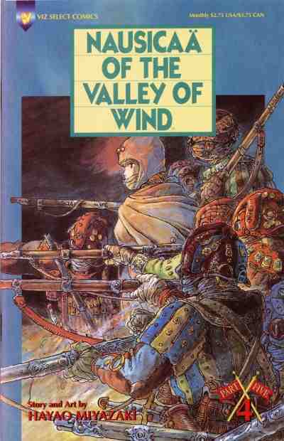 Nausicaä of the Valley of Wind Part 5 comic issue 4